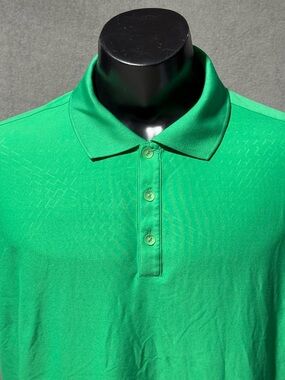 Nike Golf Polo Tour Performance Shirt Men's Size Large L Green Short Sleeve